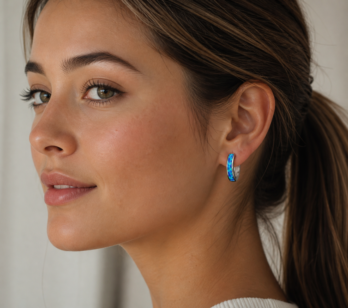 Kyma Blue Hoops