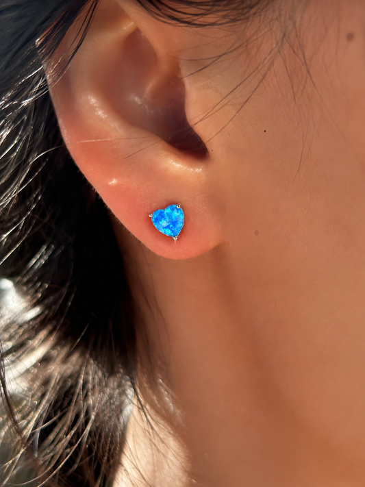 Aphrodite Heart Studs