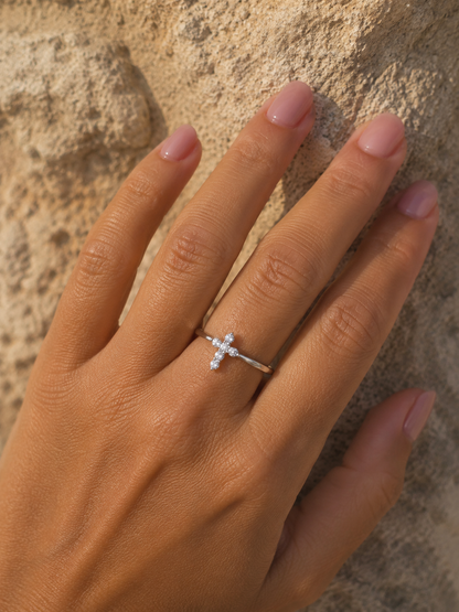 Holylight Cross Ring