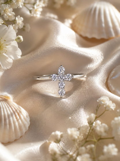 Holylight Cross Ring
