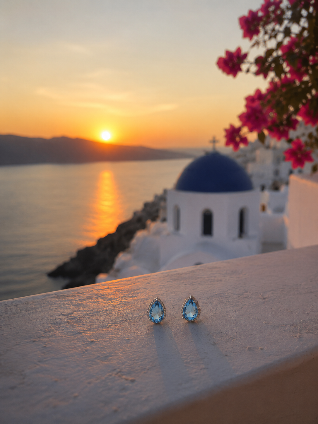 Santorini Teardrops